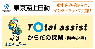 東京海上日動 トータルアシストからだの保険（傷害定額）